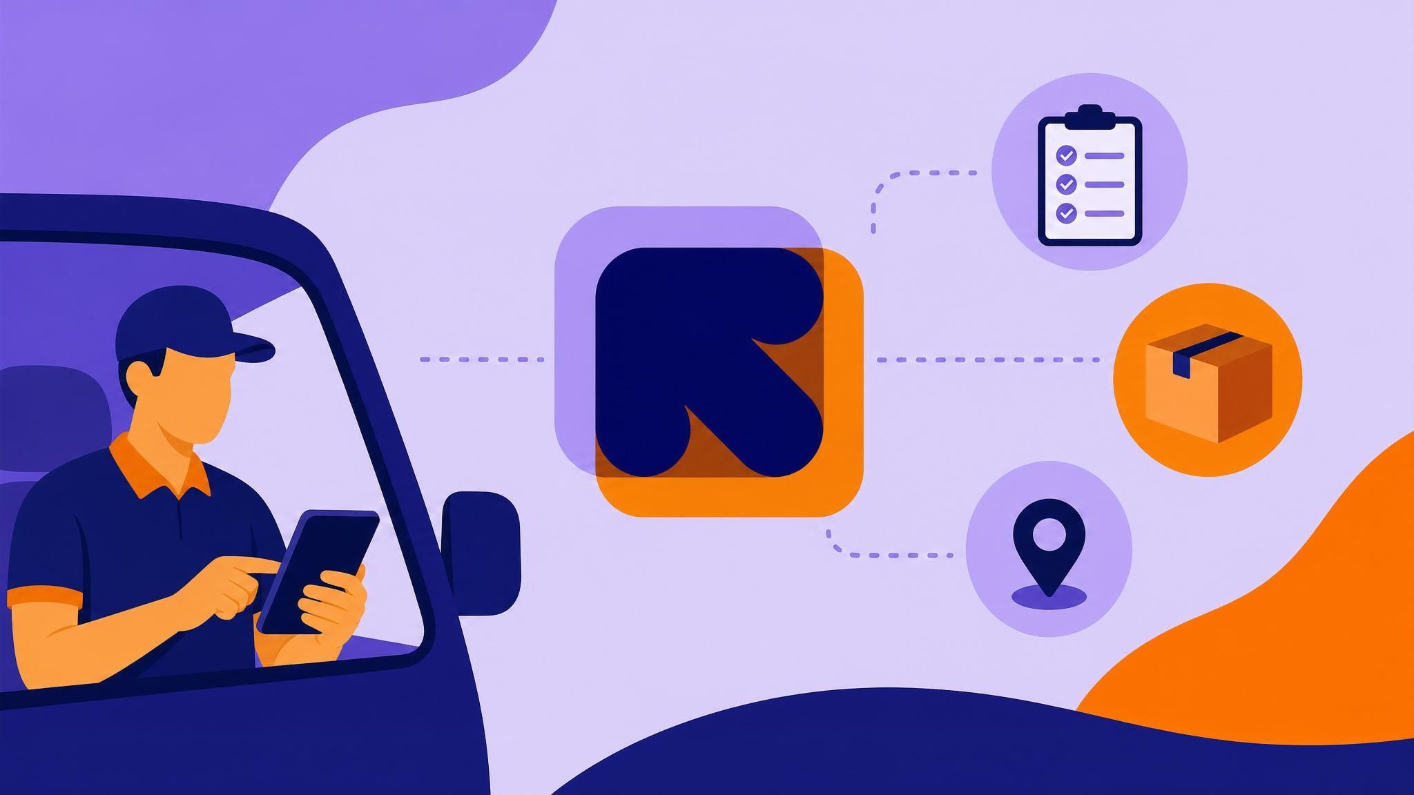 Aplicativo do motorista com Sensatta ERP: padronize a operação, aumente a eficiência