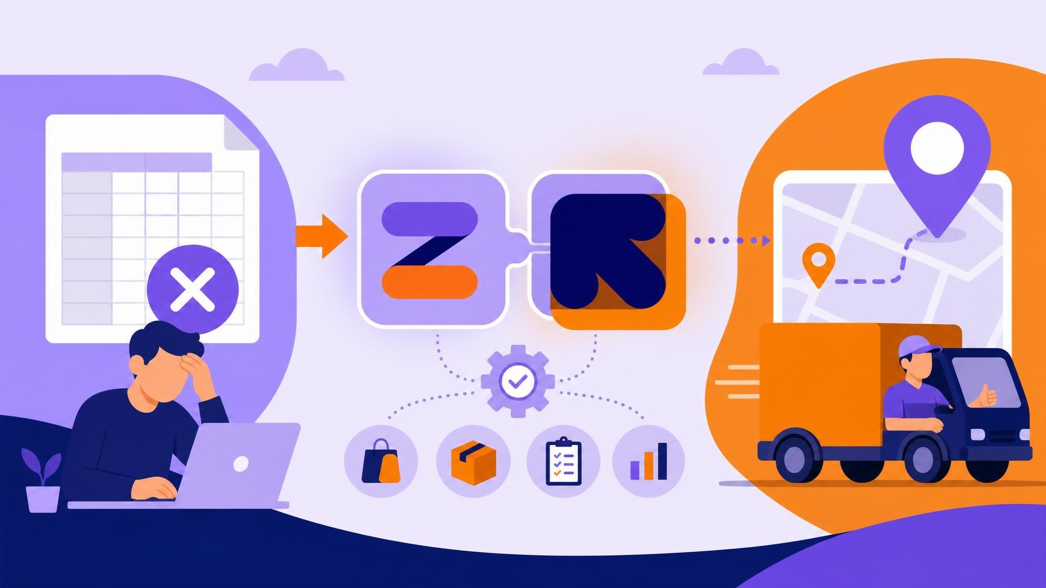 El fin de las hojas de cálculo para empresas con Zuma ERP: integración Zuma ERP + Meu Rastreio para entregas en tiempo real
