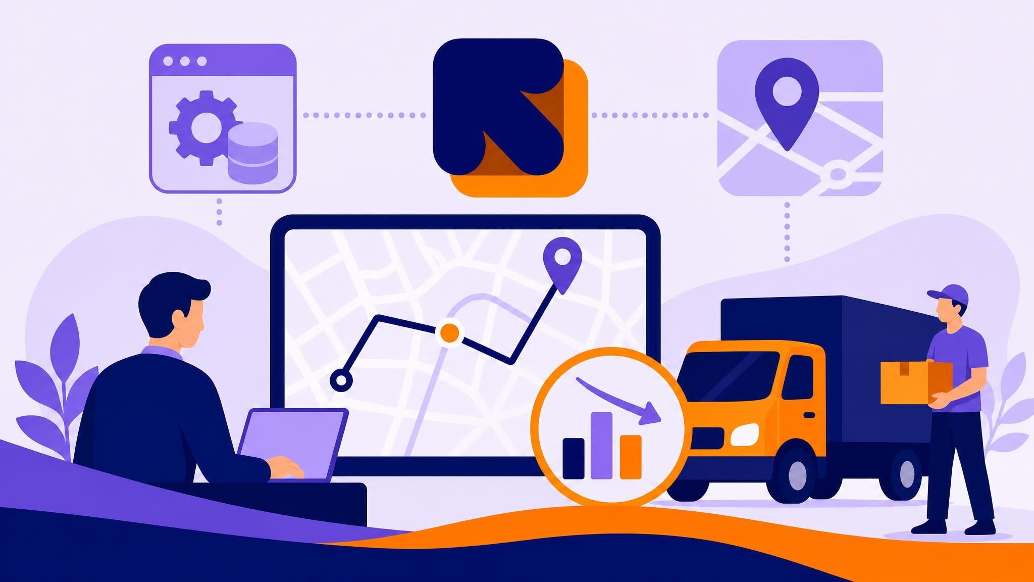 Roteirização automática com Sensatta ERP e Meu Rastreio: otimize rotas, reduza custos e melhore a entrega