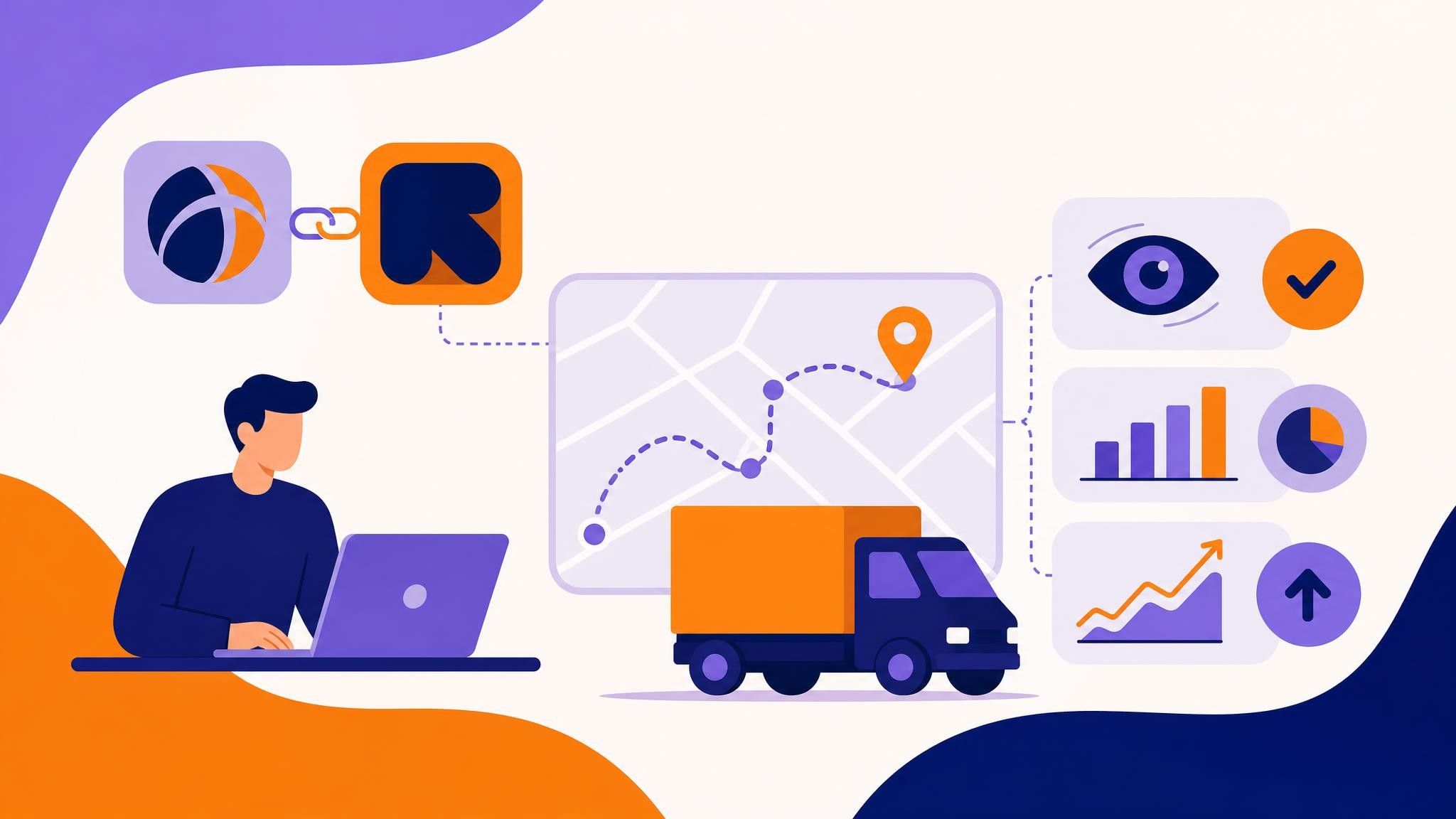 Acompanhar entregas em tempo real com a integração Sensatta ERP + Meu Rastreio: visibilidade, métricas e ganhos