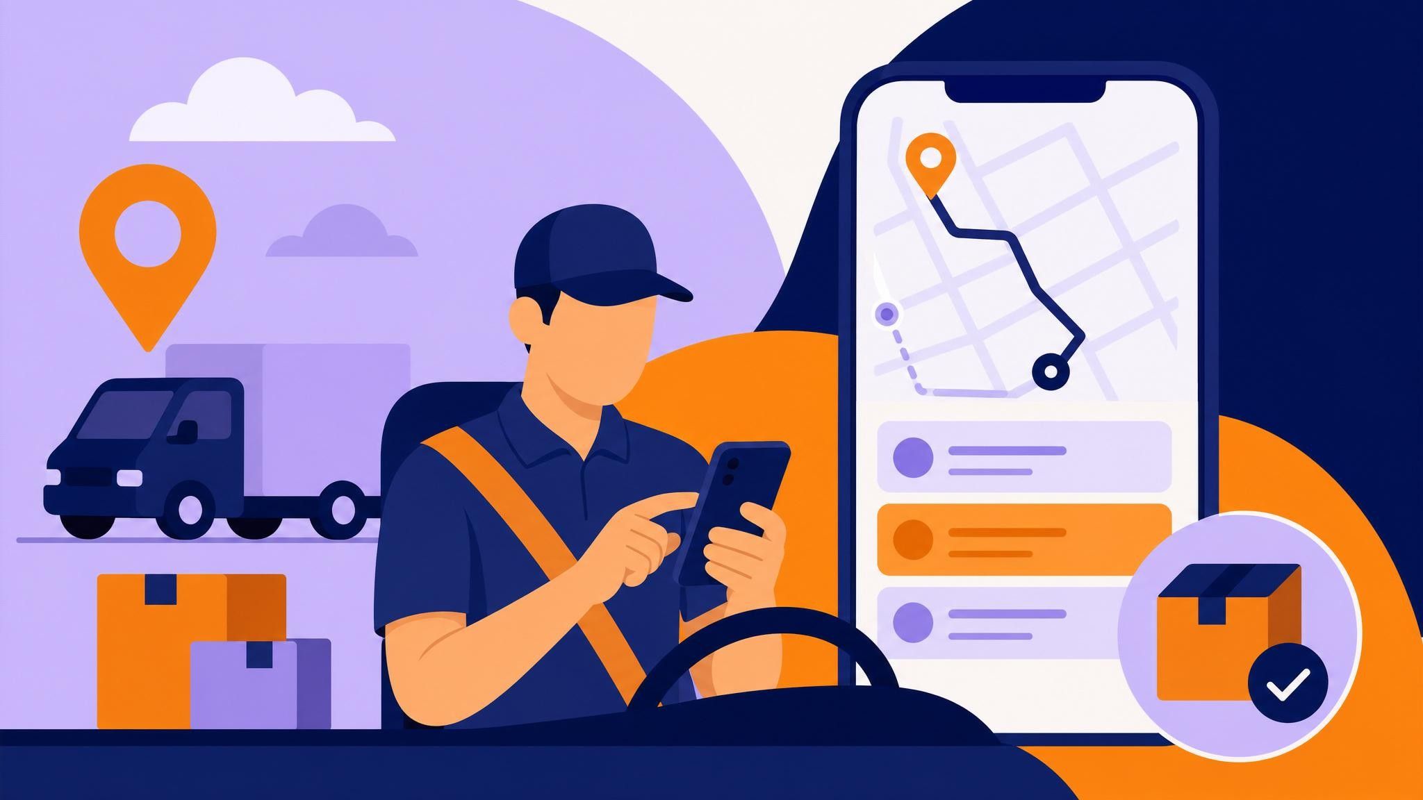 Cómo hacer seguimiento de las entregas de Zuma ERP con la app del conductor