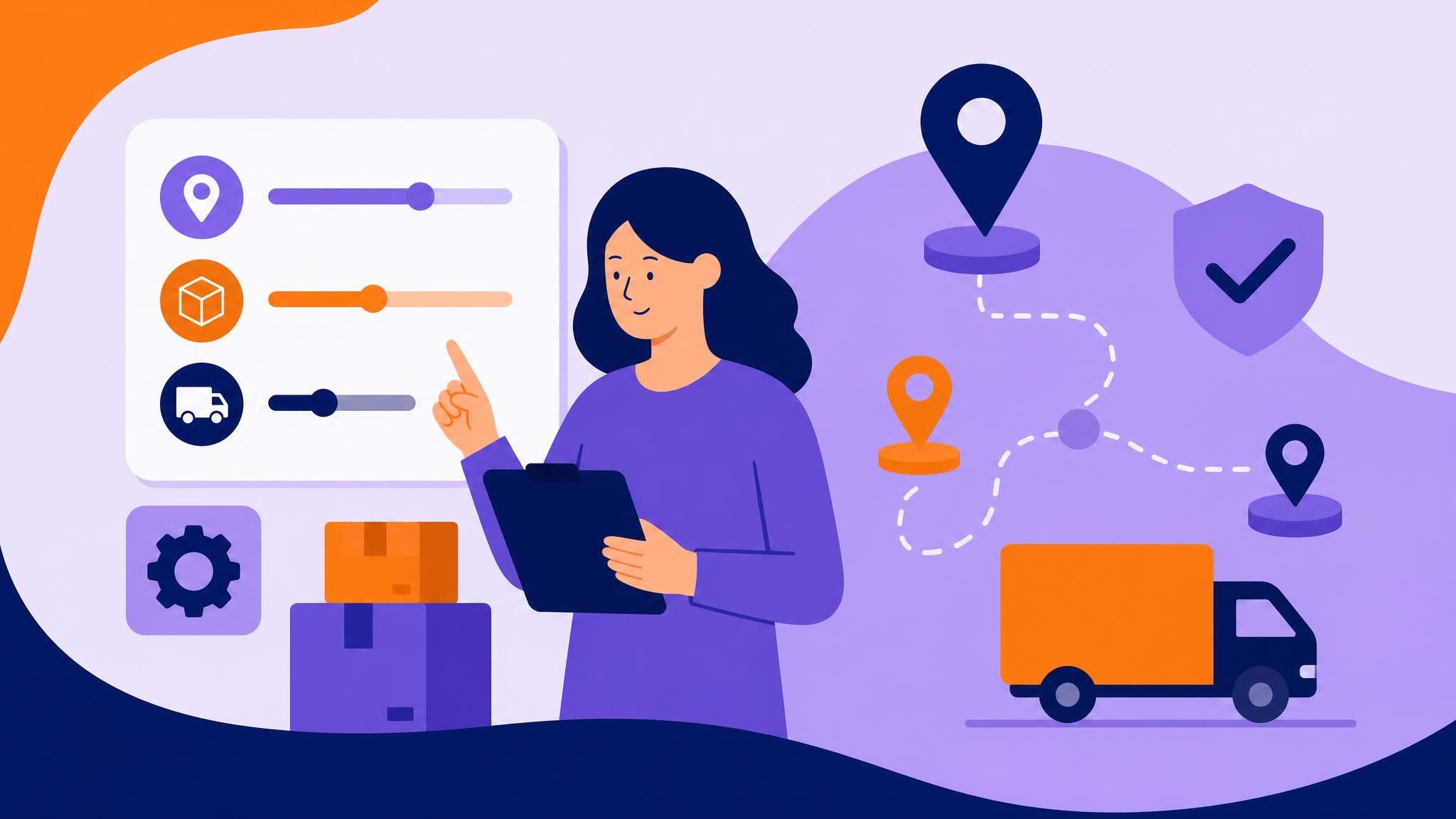 Como criar regras de frete personalizadas sem aumentar a complexidade operacional